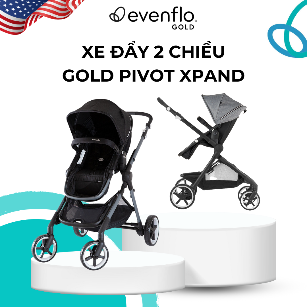 Xe đẩy Evenflo GOLD Pivot Xpand